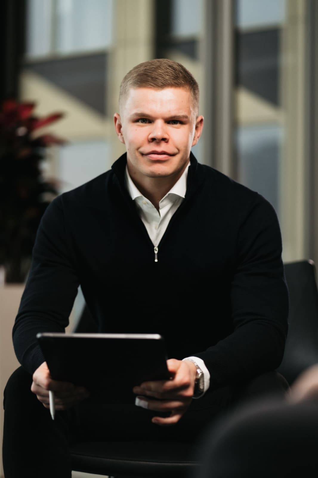 Sandro Wasmund im Gespräch
